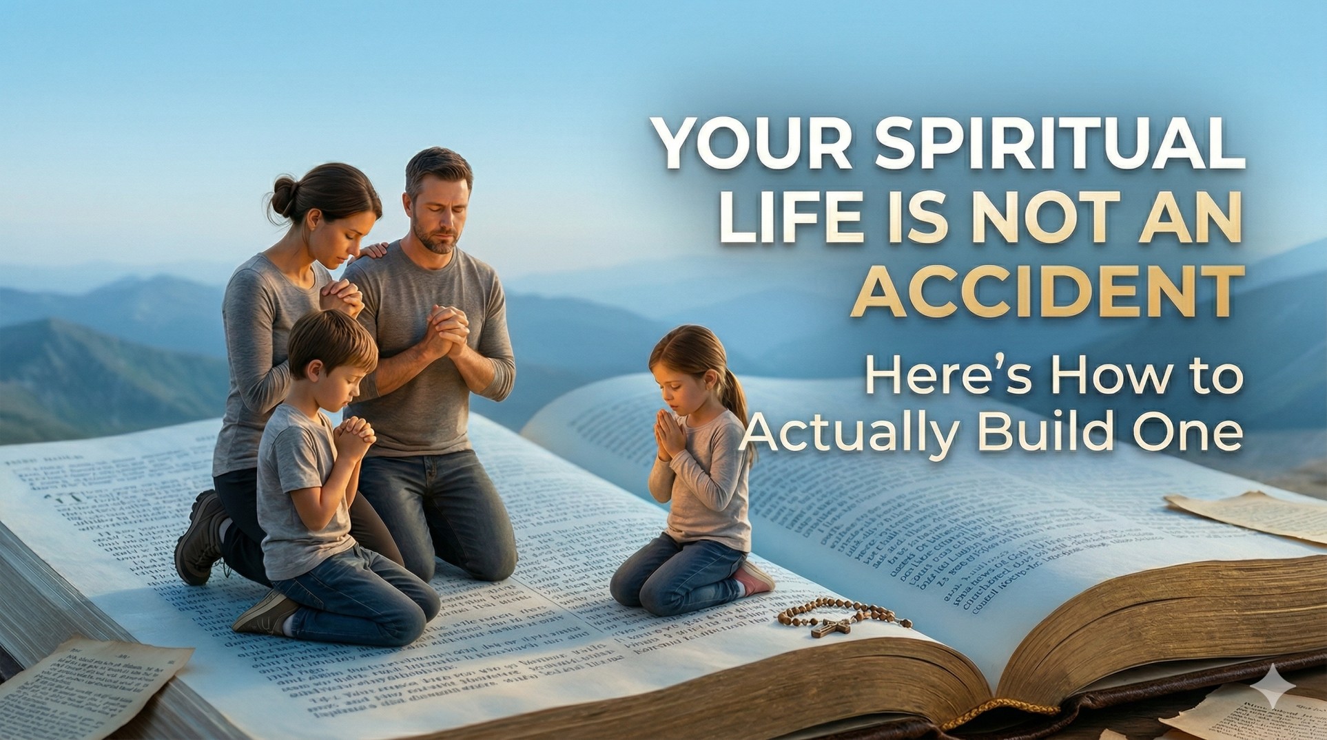 Your Spiritual Life Is Not an Accident — It's a Choice You Make Every Day