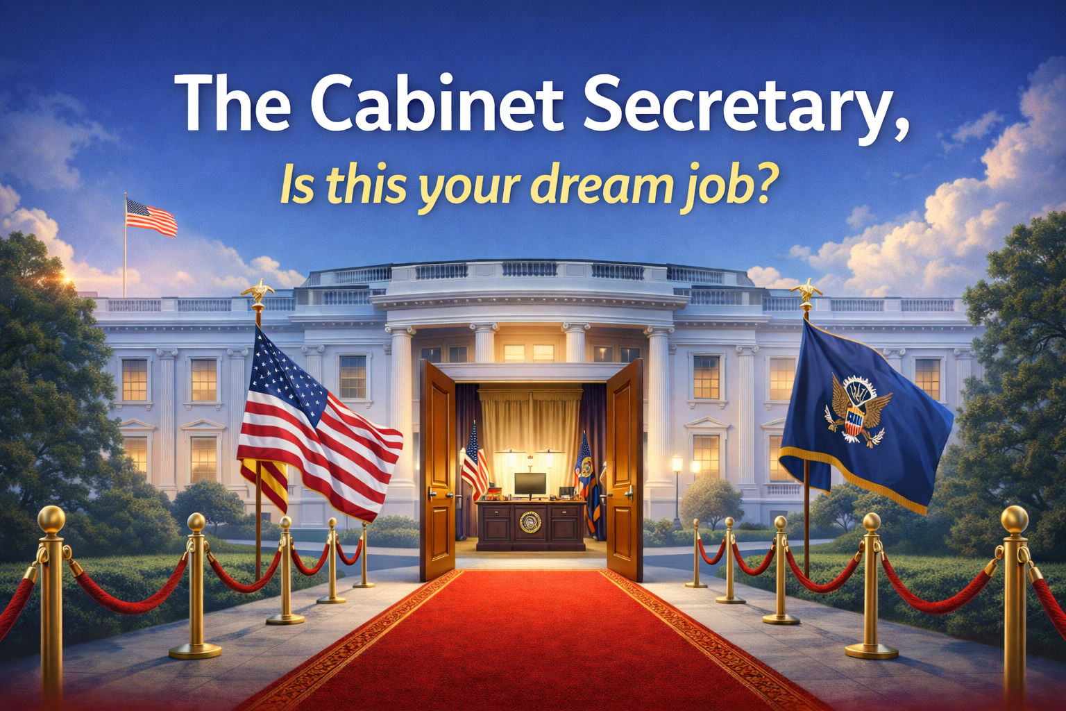 The Cabinet Secretary Position — Who Really Gets This Job?